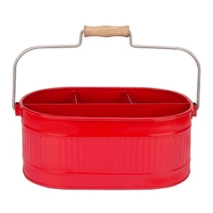 Ustensile de cuisine ovale de couleur ivoire noir mat support de rangement pour la décoration également en vrac - Product Image 5