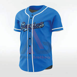Uniformes de Béisbol Personalizados al por Mayor, Unisex, Color Sólido, Impresión por Sublimación, Transpirables, para Adultos, Tallas Grandes, OEM - Product Image 4