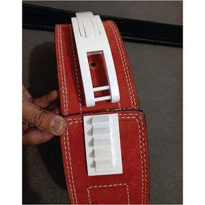 2024 cinturón de levantamiento de pesas personalizado de alta calidad, palanca de elevación de cuero, cinturón de palanca de entrenamiento de gimnasio, Cinturón de piel de vaca - Product Image 6