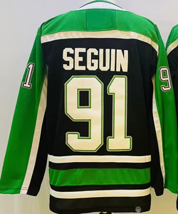 Camiseta de Hockey Personalizada con Nombre, Impresión Digital, Degradado Retro, Transpirable, Colorida, de Manga Larga para Hombre - Product Image 5