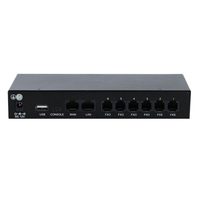 UCM100D Ippbx Canales de conmutación PABX con 120 usuarios 30 llamadas simultáneas