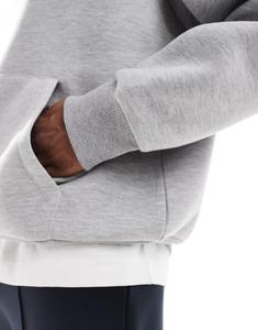 เสื้อฮู้ดดี้ทรงสลิมฟิตสำหรับฤดูใบไม้ร่วง แฟชั่นลำลอง แขนยาว ผ้าฟลีซหนานุ่ม ทรงบ็อกซี่ - Product Image 5