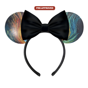 Diadema Negra Pintable Phoenix Design, Accesorio para el Cabello para Niños y Niñas, Manualidades de Dibujo DIY, para Fiestas de Cumpleaños - Product Image 1