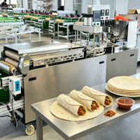 Machine à tortillas de maïs électrique industrielle, machine de fabrication de tortillas, presse à tortillas commerciale