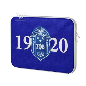Vêtements grecs de sororité Zeta Phi Beta prêts à expédier sacoche pour ordinateur portable sublimée attirail grec - Product Image 1