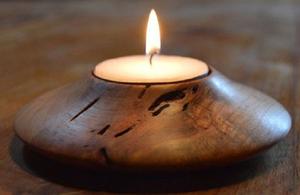 Bougeoir en bois personnalisé nouveau Design pour la décoration de la maison - Product Image 4