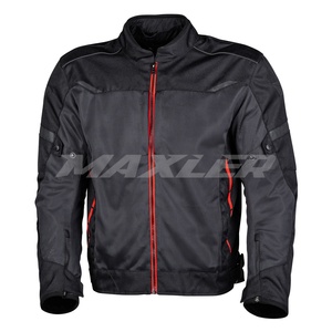 Chaqueta de moto de verano para mujer con armadura aprobada por CE, paneles de malla transpirable y forro impermeable - Product Image 1