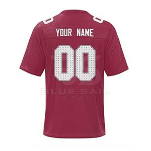 Jersey de fútbol americano multicolor a precios al por mayor en MOQ bajo Ropa deportiva de equipo personalizable Uniforme de fútbol americano - Product Image 6