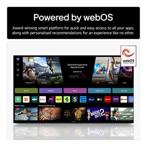 83-Inch 4K UHD Android Smart LED <b>TV</b> with Soundbar 3.1 Channel Stand Included for Home Use - Product Image 3