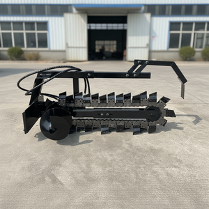 Mini-excavatrice sur chenilles compacte, petite machine à creuser pour l'aménagement paysager agricole - Product Image 6