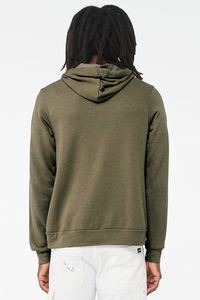 Nouveaux sweats à capuche Bella Canvas en polaire 100% coton, pull à capuche personnalisé avec logo brodé, impression numérique d'hiver, unisexe - Product Image 4