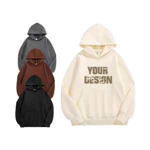 Sweat à capuche personnalisé pour hommes Sweats à capuche d'équipe personnalisés pour les vêtements de travail Collèges Broderie Strass Accent Expédition mondiale rapide - Product Image 1