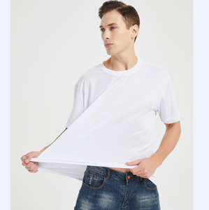 In Stock Polyester Oem logos Custom <b>Blank</b> Campaign Vote <b>White</b> Election Tshirt <b>t</b> <b>Shirt</b> <b>T</b>-<b>shirt</b> for men DDP Shipping - Product Image 1