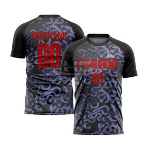 การออกแบบที่กําหนดเองเสื้อฟุตบอล Sublimated คุณภาพดีทั้งอัตราการขายเสื้อฟุตบอลสําหรับขาย - Product Image 5