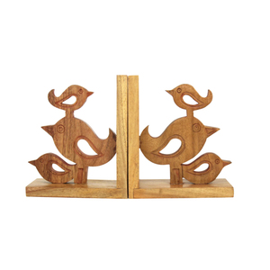 Premium Quality Contemporary Wooden Bookends Adjustable Height <b>Table</b> <b>Decorative</b> Book Holder From India Book Support - Product Image 1