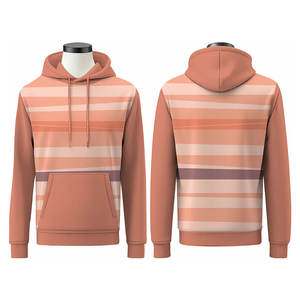 Tissu en polaire doux pour les vêtements de rue d'hiver et l'usage quotidien décontracté Pulls à capuche basiques légers pour hommes - Product Image 6