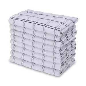 Fabricant en gros de torchons de cuisine en coton, tissage uni, séchage rapide, durable, chiffon de nettoyage, utilisation domestique durable, fournisseur OEM - Product Image 3