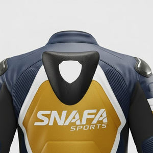 แจ็กเก็ตหนังมอเตอร์ไซค์แจ็กเก็ตมอเตอร์ไบเกอร์หนังสไตล์ใหม่แจ็กเก็ตมอเตอร์ไซค์ทรงสลิมฟิตสไตล์วินเทจ - Product Image 6