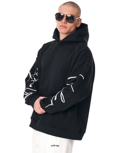 OEM service personnalisé surdimensionné coton lourd hommes tissu personnalisé premium logo personnalisé à capuche offre en gros tendance 2024 qualité - Product Image 1