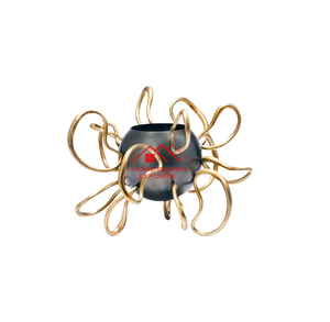 Vase en métal fait à la main à bas prix Meilleure vente Texture argentée brillante Design - Product Image 4