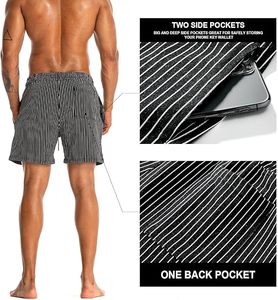 Shorts de sport décontractés pour hommes, haute qualité, confortables, extensibles dans 4 directions, mélange de polyester, poches latérales, pour le golf - Product Image 3