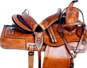 Selle de cheval western faite à la main avec nouveau design selle de cheval western en cuir selle de cheval personnalisée - Product Image 4