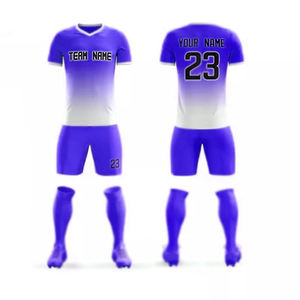 <b>High</b> Quality Custom Quick Dry Breathable Soccer Uniform for Adults Automated Cutting Shirts <b>Tops</b> Football Jersey Wear - Product Image 4