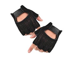 Guantes Deportivos de Medio Dedo para Hombre, Antideslizantes, con Malla en la Parte Posterior, para Yoga, Actividades al Aire Libre, Levantamiento de Pesas y Ciclismo, Venta al Por Mayor - Product Image 3