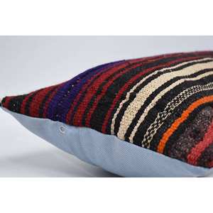 พรมขนสัตว์หลากสี kilim 12X36นิ้วพร้อมหมอนถักลายวินเทจ - Product Image 5