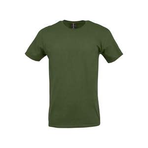 Camiseta de algodón de primera calidad para hombre, estampado bordado personalizado, moda informal al por mayor - Product Image 2