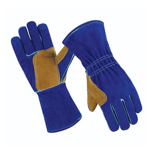 ถุงมืองานเชื่อมหนังที่ดีที่สุดพร้อมหัวหัวแม่เท้าฝ่ามือและดัชนี tig/mig ถุงมือนิรภัยมือถุงมือเชื่อมที่ดีที่สุด - Product Image 1