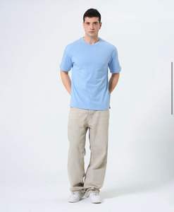 T-shirts en coton épais 250 g/m², surdimensionnés, imprimés graphiques vintage, style streetwear, compressés, grande taille pour un ajustement confortable - Product Image 3