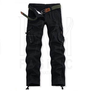 Pantalon cargo décontracté pour homme au design unique et tendance, léger, avec motif personnalisé, streetwear et poches en tricot - Product Image 1