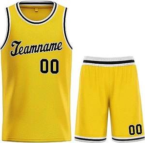 Camisetas de baloncesto personalizadas para hombre, ropa de baloncesto, sublimación completa, transpirable, conjunto completo de uniformes de baloncesto para jóvenes, kits completos - Product Image 1