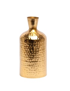 Hammered Design <b>Metal</b> Flower Vases With Antique Gold Polished For Home Decor Table Decor Luxury Home Decorations Supplies - Product Image 4