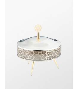 Boîte de rangement de bijoux en bois en forme de cône avec couvercle dessus en pierre de marbre conteneur organisateur décoratif porte-souvenir polyvalent - Product Image 6