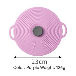 CP01 Couvercle de <span class=keywords><strong>Pot</strong></span> en Silicone Anti-Débordement, Couvercle de Scellage pour Vaisselle, Protection contre les Éclaboussures d'Huile, Couvercle de <span class=keywords><strong>Pot</strong></span> Réutilisable - Product Image 3