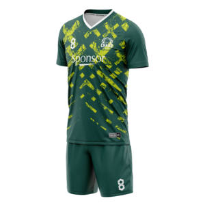 Kits d'entraînement de football avec logo personnalisé OEM, ensemble d'uniformes sublimés avec logo personnalisé, y compris maillot et vêtements d'entraînement - Product Image 4