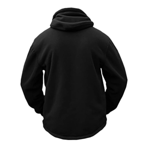 Veste polaire de qualité supérieure à fermeture éclair complète à manches longues pull Sports d'hiver à capuche d'extérieur avec fermeture éclair - Product Image 5