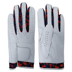 Gant de golf en tissu extensible de nouveau style avec logo personnalisé imprimé poignées antidérapantes et respirantes pour hommes - Product Image 6