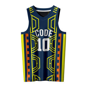 Personalizado Hombres Nuevo Patrón Personalizado Baloncesto Kit Equipo Club Baloncesto Uniforme Nuevo Diseño Uniforme de Baloncesto con bajo Moq - Product Image 2