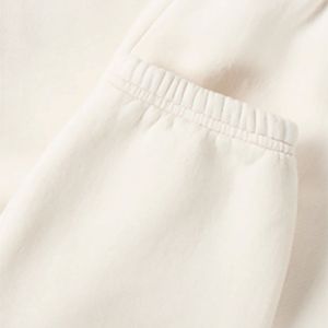 Pantalon de jogging en molleton fuselé pour homme, 100 % coton, personnalisable, pour l'hiver – Pantalon uni pour homme - Product Image 3