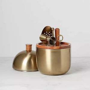 Elegante y Moderno Juego de Herramientas de Bar de Acero Inoxidable Ecológico para Fiestas, Entretenimiento en el Hogar, Creando una Experiencia de Bar Premium - Product Image 1