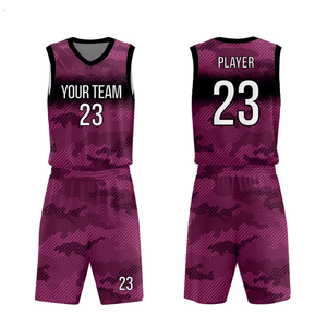 Premium Quality Custom Color Basketball Uniforms Unique Polyester Made with Printed <b>Technics</b> - Product Image 1