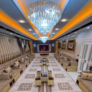 Conjunto de Sala de Estar Tradicional Árabe Majlis |   Tela Plegable Extensible Modular |   Personalizable |   Envío Gratuito a Todo el Mundo - Product Image 1