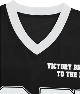 Hombres de alta calidad personalizado ODM OEM servicio poliéster Jersey sublimación Casual Vintage Jersey camisa de gran tamaño apto para hombres - Product Image 4