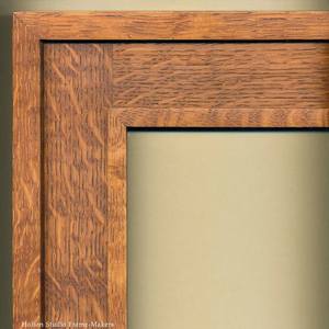 กรอบรูปไม้แบบกำหนดเองกรอบรูปสีน้ำตาลกรอบรูปไม้แบบเรียบง่ายการแสดงผลสำหรับตกแต่งผนัง - Product Image 2