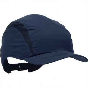 Casquette de protection classique First Base 3 bleu marine imperméable EN812A1 52-65 cm pour équipement de sécurité et de survie avec technologie 3M - Product Image 3