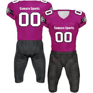 Uniforme de football américain en sergé durable de haute qualité séchage rapide respirant nouveau style de vêtements d'équipe prix bas grande taille - Product Image 2