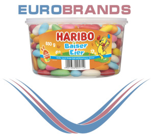 Haribo Pâques - Baiser Eier 190 St 850g EAN 4001686005712 - Product Image 1
